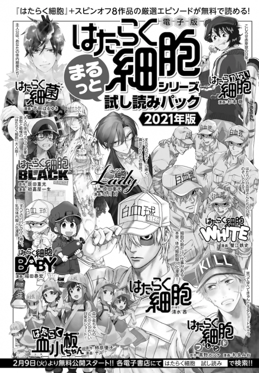 Cells At Work Ends Serialisation Today Multiple Spin Offs Announced Afa Station