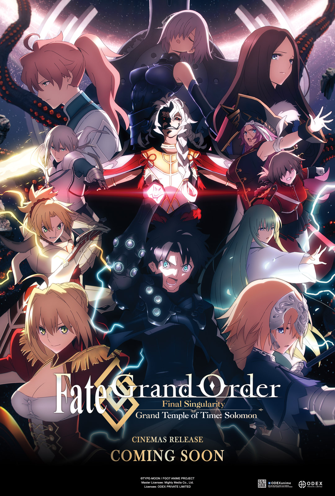 Fate Grand Order Final Singularity Grand Temple Of Time Solomon Singapore Fans Screening Set For 23rd October Afa Station